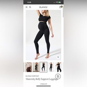 Blanqi maternity legging